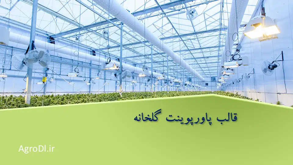 قالب پاورپوینت گلخانه