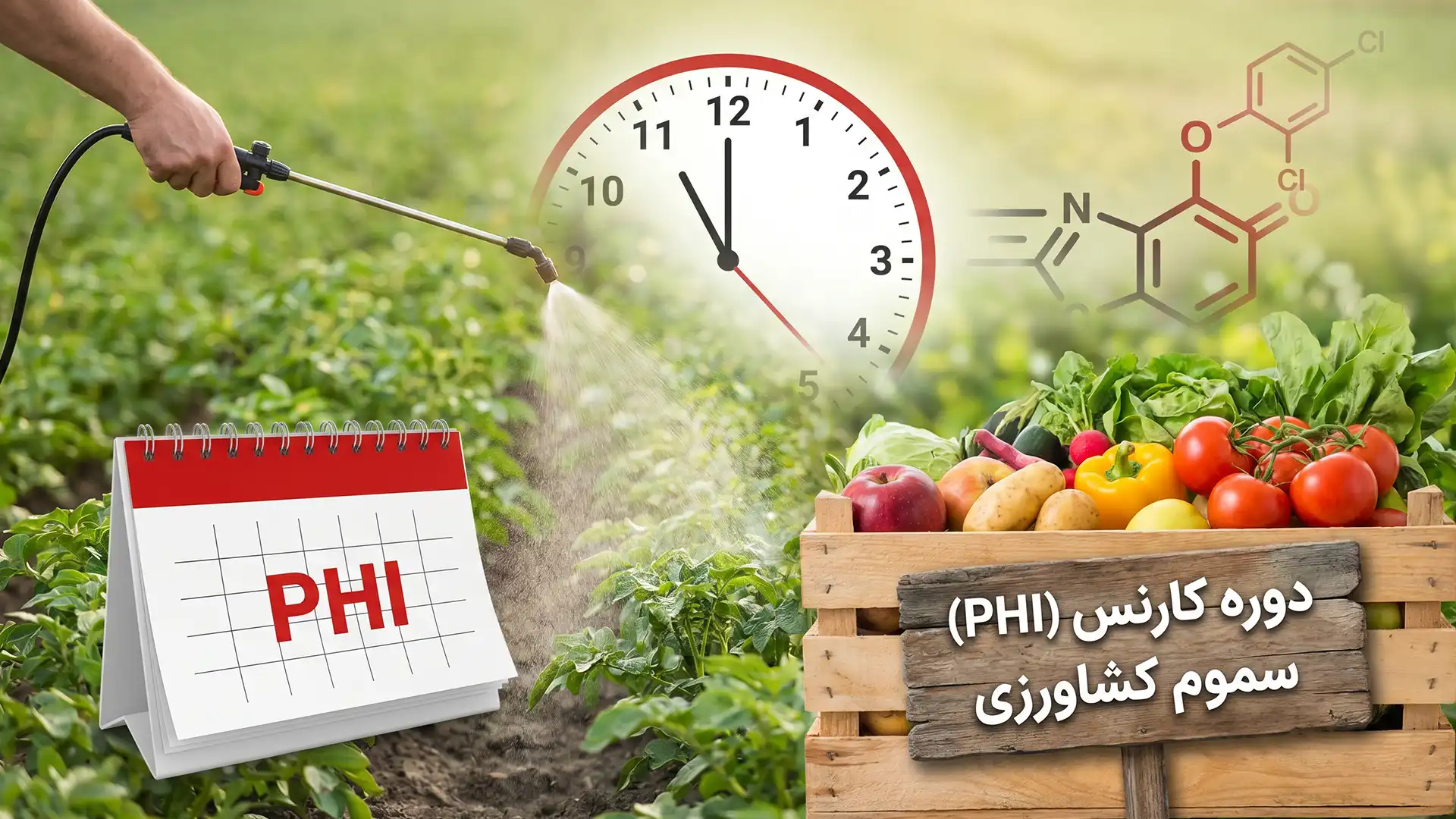 دوره کارنس سموم کشاورزی